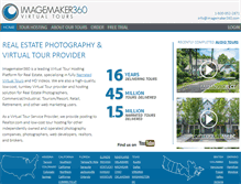 Tablet Screenshot of imagemaker360.com